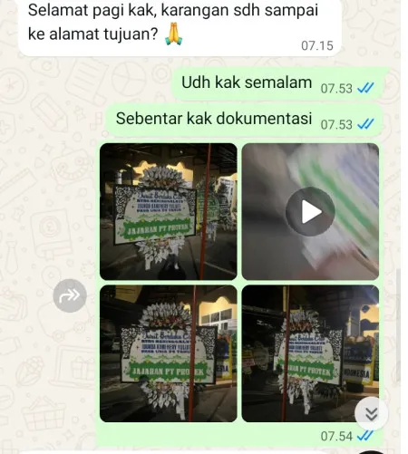 Pengiriman Papan Bunga Selamat Cipinang Cempedak