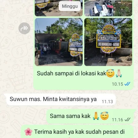 Pengiriman Papan Bunga Duka Cipinang Cempedak