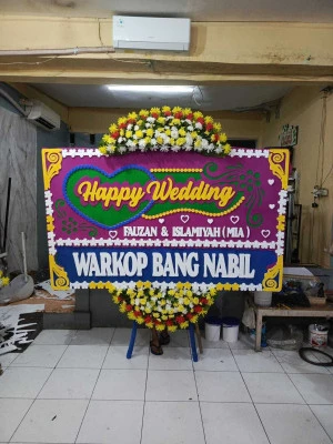 Papan Bunga di Cipinang Cempedak