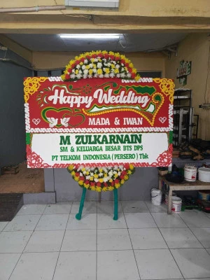 Papan Bunga di Cipinang Cempedak