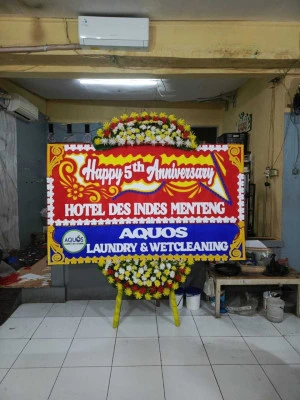 Papan Bunga di Cipinang Cempedak