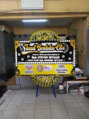 Papan Bunga di Cipinang Cempedak