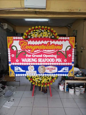 Papan Bunga di Cipinang Cempedak