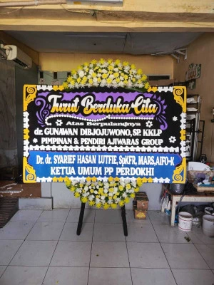 Papan Bunga di Cipinang Cempedak
